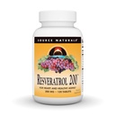 Source Naturals Resveratrol 200 for Healthy Aging*, 200 mg - 120 Tablets