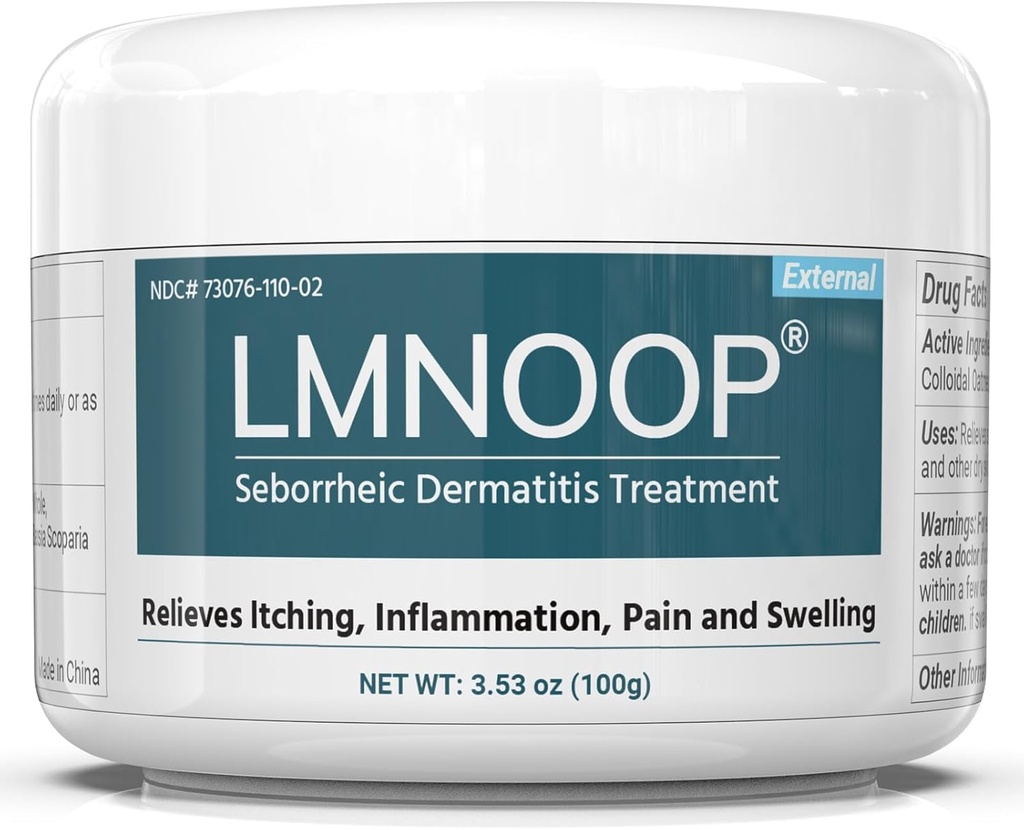 Seborrheic Dermatitis Cream, extra sterkte Scalp Treatment for Psoriasis, Folliculitis, Eczeem, Droge Scalp, Dandruff, Anti-Itch en verzachtende huid 3.53 OZ