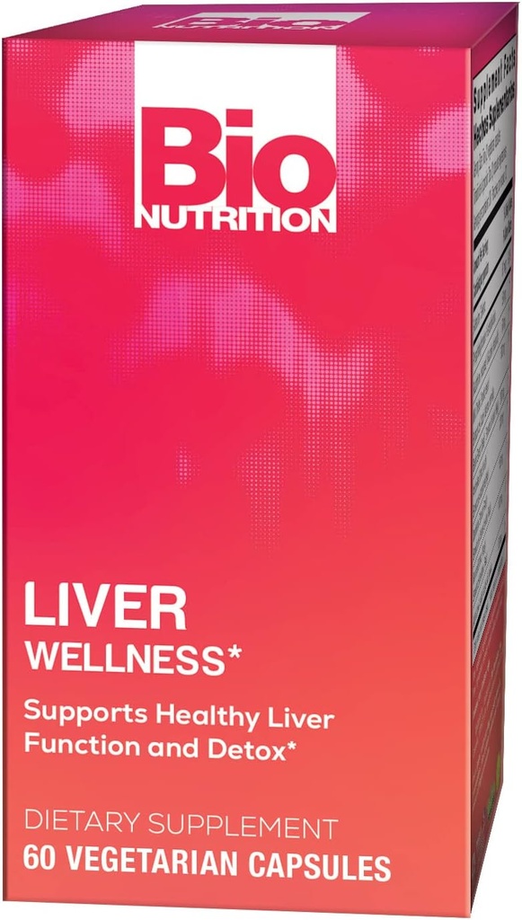 Bio Nutrition Inc Liver Wellness, 60 Vcaps2