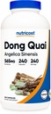 Nutricost Dong Quai 565mg, 240 Capsules (Angelica Sinensis) - Vegetarische Caps, Non-GMO, Glutenvrij