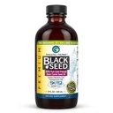Amazing Herbs Premium Huile de Graine Noire - Sans gluten, sans OGM, Nigella pressée à froid Sativa aide à la santé digestive, le soutien immunitaire, la fonction cérébrale - 8 Fl Oz