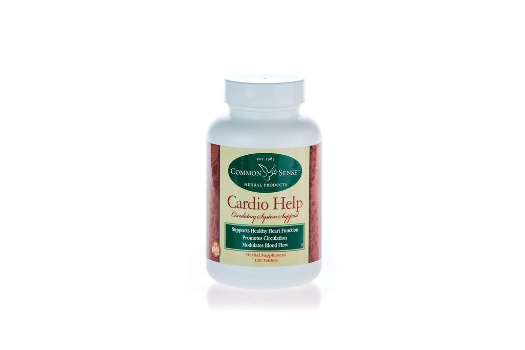 Common Sense Kruidenproducten Cardio Help (120 Tablet): Circulatory System Support