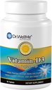 Vitamine D35000 IE, Extra sterkte Dieetsupplement voor bot-, spier- en gezonde immuunondersteuning, 60 tabletten Gemakkelijk doorslikken Verpakt voor 2 maanden Levering