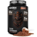 Birdman Falcon Performance Vegan Protein Powder, 31g Protein, 5g Creatine, 5g BCAA, Probiotica, Elektrolyten, Pre-workout, Low Carb, Suikervrij & Dairy Free, Plant Based Chocolate Protein -19 porties