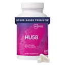 Microbiome Labs HU58 Bacillus Subtilis Probiotics for Women and Men - High Potency Spore Probiotic for Digestive Health & Immune Support - Dagelijkse capsules met 10 miljard CFU (60 capsules)