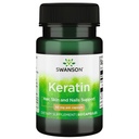Swanson Keratine (van Tibetaanse Wol) - Natural Supplement Promoting gezonde gewrichten, haren, huid en nagels - Helpt voedende gezonde Connective Weefsel - (60 capsules, 50mg elk)