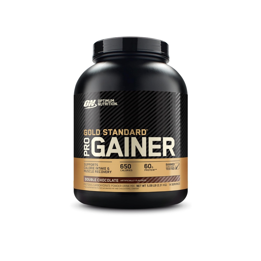 Optimale Voeding GS Pro Gainer Gewicht Gainer Proteïne Poeder, Dubbele Chocolade, 5,09 Ponden (Verpakking mei Vary)