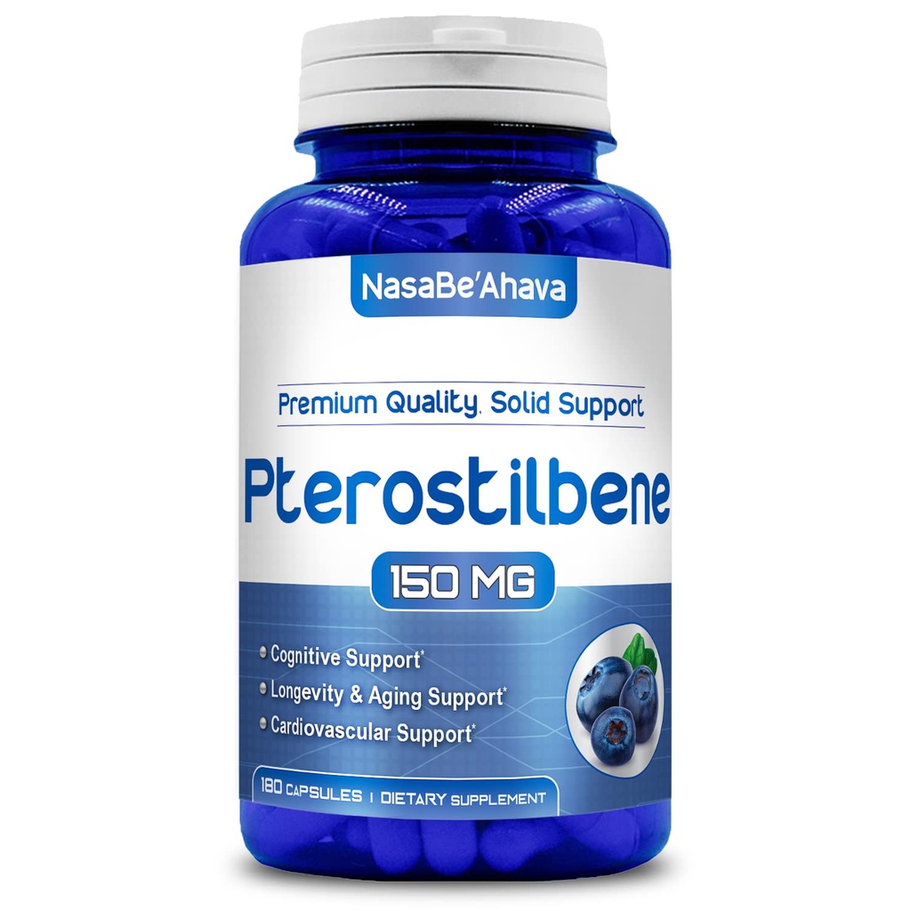 Extra sterkte Pterostilbene Supplement 