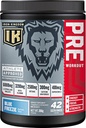 Iron Kingdom Pre Workout Powder for Men & Women Cafeine, Beta Alanine & Aminos for Intense Focus Endurance & Pump - Preworkout Energy Drink Powder Natural Blue Freezie - 42 Servers
