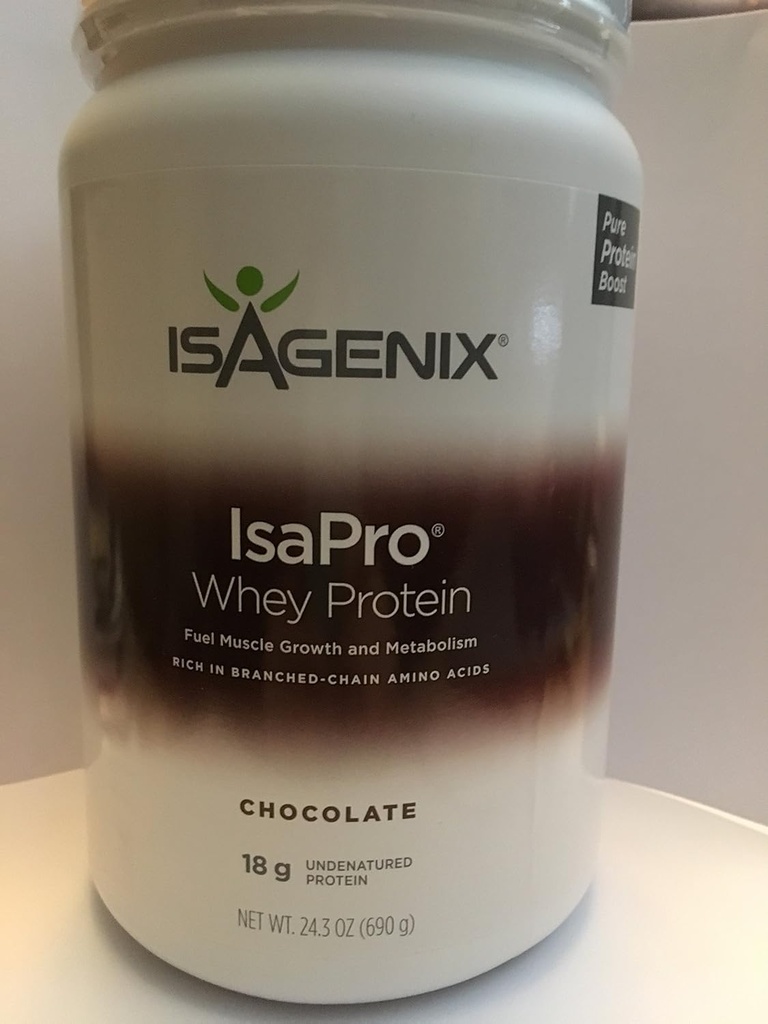 Isagenix Isapro Wei Proteïne Chocolade Canister (24.3oz) 30 Servers
