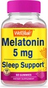 WellYeah Melatonine Gummies 5 mg - Natuurlijke Smaken - Drug-Gummy Supplement - Glutenvrij en Gelatinevrij, Vegetarisch - 60 Gummies