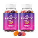 Gommies probiotiques BeLive - Probiotiques avec 5 milliards d'UCF pour la santé digestive, hommes, femmes et enfants suppléments probiotiques pour le soutien immunitaire, sans sucre et végétalien – Blueberry, fraise et orange