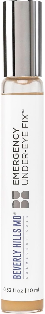 Beverly Hills MD Emergency Under Eye Fix- Help Reduce Puffiness, Tighten, Firm Skin w/Caffeine, Diamond Powder- Anti-Aging Formula for Hydrating, Alleviating Dark Circles and Crow’s Feet Under Eyes