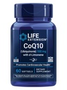 Life Extension CoQ10 (Ubichinon) met d-Limonene Hartgezondheid, Vecht Algemeen Moeheid, Betere absorptie Glutenvrij, Non-GMO 