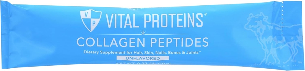 VITAL PROTEINS Unflavored Collagen Peptide Packet, 0,35 OZ