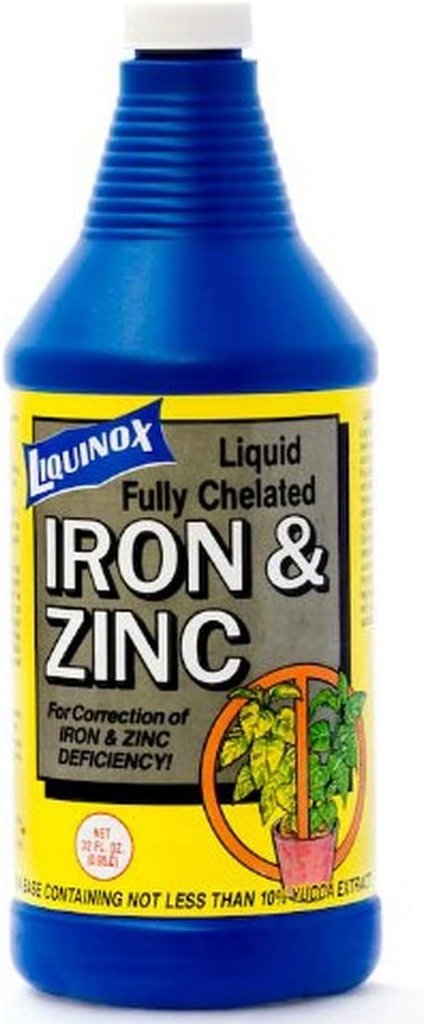 3032 Solution chélatée au zinc de fer, 32-Ounce,Brown/ A