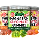 Paquet de variétés Magnésium Gummies – 3 bouteilles (60 chacune) – Banane aux fraises, Kiwi aux pommes et mangue aux pêches