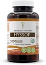 Geheimen van de Stam Hyssop USDA Biologische Capsules Gecertificeerde Biologische Vegetarische Capsules, Kruiden Dieetsupplement 