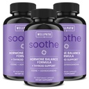 Soothe Hormone Balance for Women + Thyroid Support for Women (3-Pack) 