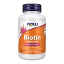 MAINTENANT Foods by Now Biotin Energy Production 5000 mcg- 120 Vcaps
