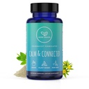 Calm & Connected - Support de la stress & Nootropic ayurvédique pour le calme naturel, focus, clarté et énergie, Cortisol Manager avec Ginkgo Biloba, Ashwagandha, Rhodiola, Lemon Baume -60 Capsules (1)