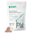 Poudre Puori Whey Protéine, Chocolat foncé - PW1 Mélange de poudre de poudre de poudre de lactosérum à pâte herbacée contenant des acides aminés BCAA - Supplément post-entraînement pour le gain musculaire et la récupération - 30 portions