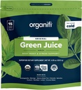 Organifi: GO Packs - Green Juice - Organic Superfood Supplement Powder - 15 Travel Packs - Organic Vegan Greens - Hydrates and Revitalizes
