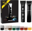 De Baard Club Baard Trimmer voor mannen - Elektrische Cordless Oplaadbare Baard & Hair Trimmer - High Power 7000 RPM - 8 Color Guides 45 Unieke Trim Lengtes - Reizen Lock