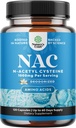 NAC Supplement N-Acetyl Cysteine 1000mg - Vegan High Absorptie Non-Smelly NAC 1000mg Capsules Glutathion Precursor voor leverreiniging Detox & Repair Plus Lung Health and Immunity Ondersteuning (2 maanden)