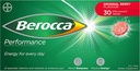 Berocca Performance 30 Bruistabletten- Original Berry Flavor International Version Cafeine Gratis