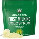 First Milking Colostrum Powder van Grass Fed USA Koeien Gemelkd binnen 6 uur na het geven van de geboorte om de meest bioactieve voedingsstoffen te krijgen. Hoge Immunoglobuline Runder Colostrum Supplement voor mensen