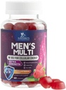 Multivitamine voor mannen - volledige dagelijkse mannen Multivitamine Gummies met vitamine D, B Vitaminen, Zink & Meer - Energie, Geheugen, Focus & Immune Health Ondersteuning - 13 essentiële vitaminen & mineralen - 60 capsules