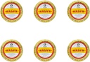 Rawleigh Antiseptic Salve Iconic Yellow Big Tin: 4,5 oz, onguents multiples apaisants Coupes, Bruises, Irritations, avec la Turpentine, Phénol, Huile de Coton et Paraffine, Formule originale - Paquet de 6