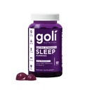 Goli complément nutritionnel, Gummy de sommeil extra-fort 10mg Melatonine - 1 paquet 50 Compte - sans gluten, végétalien, non-OGM, et sans gélatine