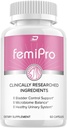 FemiPro Ondersteuning Supplement - Probiotic Femi Pro Pillen, FemiPro 24-uurs ondersteuning Microbiotische Probiotische Urinaire Controle Leaks Health, Femie Pro Reviews (60 capsules)