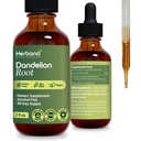 Dandelion Root 4 fl oz Liquid Extract - Natuurlijke Kruidensupplement voor reiniging, spijsvertering functie & Immuniteit - Biologische Taraxacum officinale - Family Size - High Potency Drops - 90-Day Supply