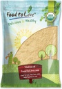 Nourriture à vivre - Poudre de champignons de lion biologique, 8 livres - Élever votre mieux-être cérébral avec Premium, non-OGM, naturel et végétalien Superfood pour mieux se concentrer