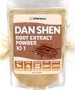 XPRS Nutra Dan Shen Root Extract Poeder 10:1- Premium Dan Shen (Red Sage) Geconcentreerd poeder - Vegan Friendly Danshen (8 oz)