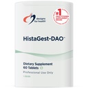 Designs for Health HistaGest-DAO - Diamine Oxidase DAO Enzyme to Support Digestie van Histamine-Containing Foods - 20.000 HDU DAO Diamine Oxidase Enzymes (60 Gastro-Resistant Tablets)
