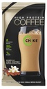 CHIKE Vanille High Protein Iced Koffie, 20 G Proteïne, 2 Shots Espresso, 1 G Suiker, Keto Vriendelijk en Glutenvrij, 12 Single Serve Packets