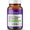 Nieuw hoofdstuk Geavanceerde Perfecte Prenatale Vitaminen, 270ct, Gemaakt met Biologische, Niet-GMO Ingrediënten voor Gezonde Baby & Mam - Folaat (Methylfolaat), Gefermenteerd IJzer, Vitamine D3 + Gember