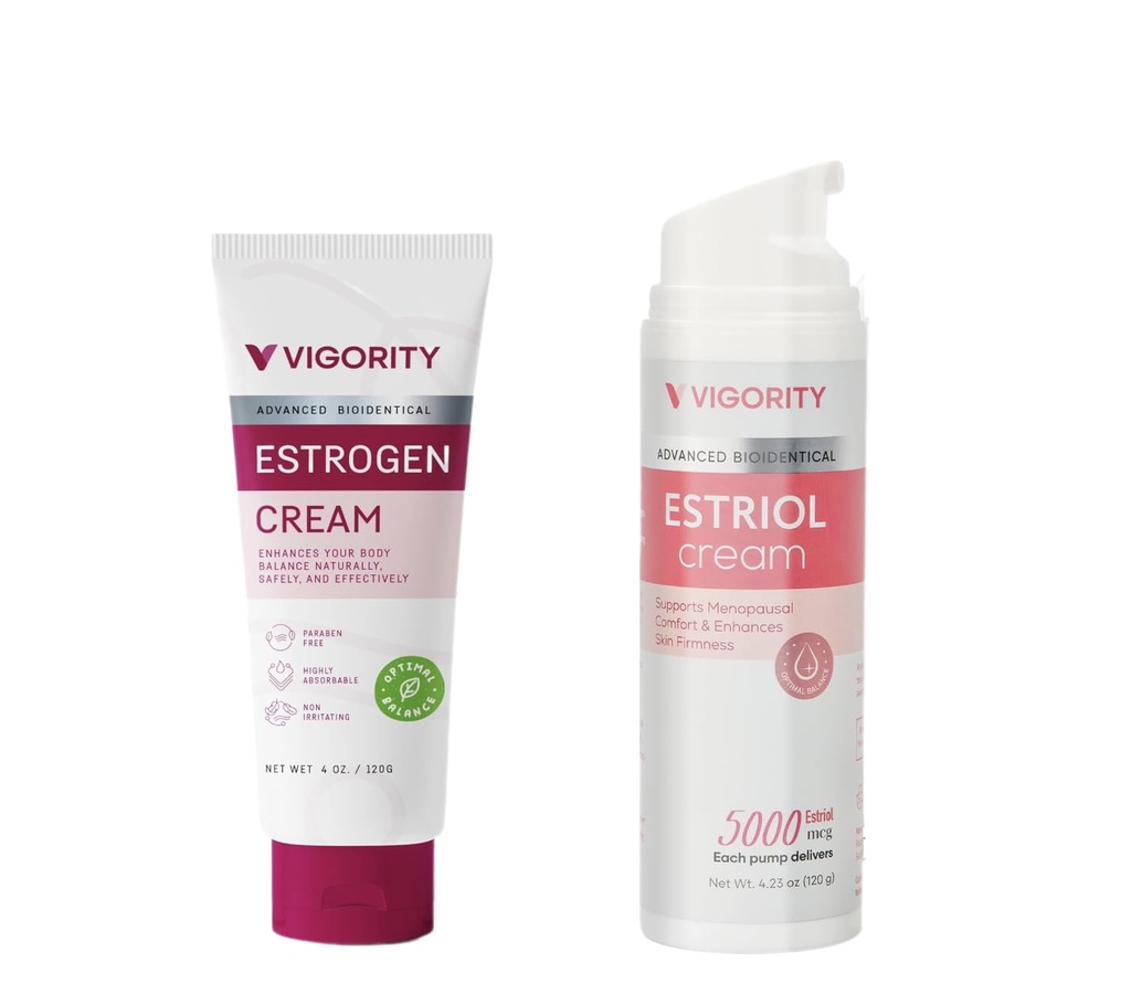 Duo Vigority Ménopause et soin de la peau : Relief et rayonnement complets