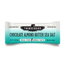 Thunderbird Bars Energy Snack, Glutenvrij met eiwit, gezonde echte voeding, Vegan Paleo Non-GMO, Geen toegevoegde suiker, Chocolade Amandelboter Zee Zout smaak (6 Tellen, 1,7 oz. Bars)