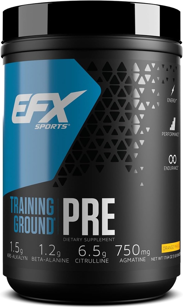 EFX Sports Training Ground Pre Workout Powder 