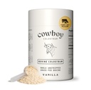 Poudre de colostrum de cowboy - Poudre de colostrum de viande bovine pour les femmes et les hommes - Colostrum entier laitant le premier jour - Supplément de colostrum de la fée de l'herbe pour la santé, l'immunité, la peau et les cheveux (Vanilla 40 portions)