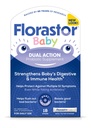 Florastor Supplément probiotique quotidien pour bébé, mélanges de poudre avec du lait, de la formule ou des aliments doux, Saccharomyces Boulardii CNCM I-745 (18 bâtonnets de poudre)