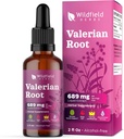 Valerian Root Extract Drops 1000mg (Valeriana officinalis) Herbal Supplement Absorbs Better Than Capsules, 2 Month Supply, 84 Servings, Alcohol-Free Tincture - 2 Oz, Pack of 1