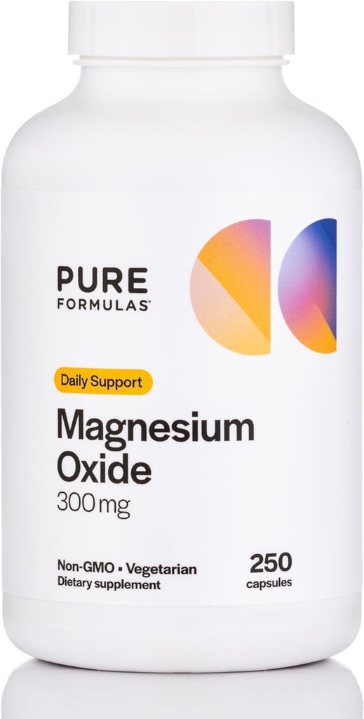 PureFormulas Magnesium Oxy 300 mg 