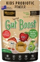 Poudre Probiotique pour enfants Gut Boost – Soutien quotidien digestif et immunitaire avec fibre pour les enfants tout-petits, supplément de fibre parfumée Vanilla, mélange facile pour la constipation et la santé Gut 8.82oz(250g)