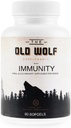 Immuniteit (Pack Leader) 8 in 1 Multivitaminen: essentiële hondenvitaminen, Probiotica voor honden om de algehele gezondheid te verbeteren, vitamine voor huid & jas en immuun gezondheid - Krill & CLA 80 zachte gels